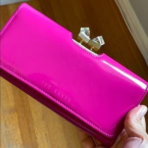 Ted Baker Magenta Wallet